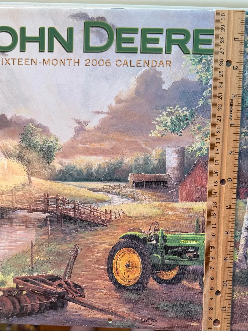 John Deere 2006 Sixteen-Month Wall Calendar DateWorks Calendar/Used
